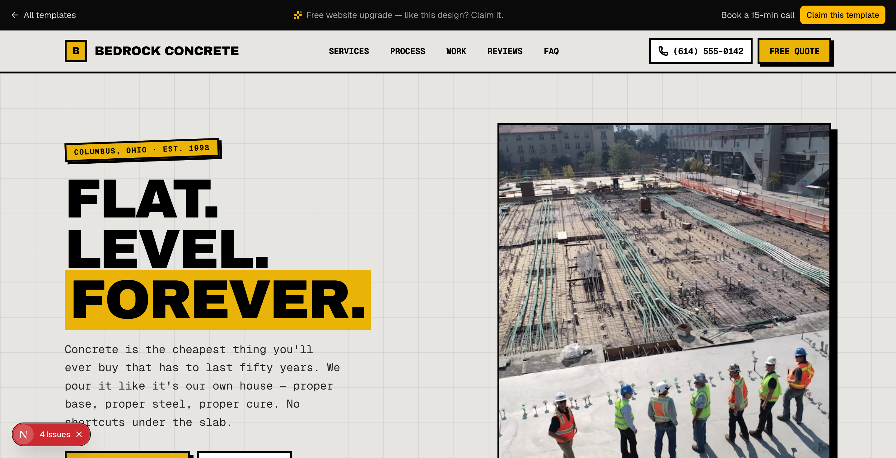 Bedrock Concrete preview