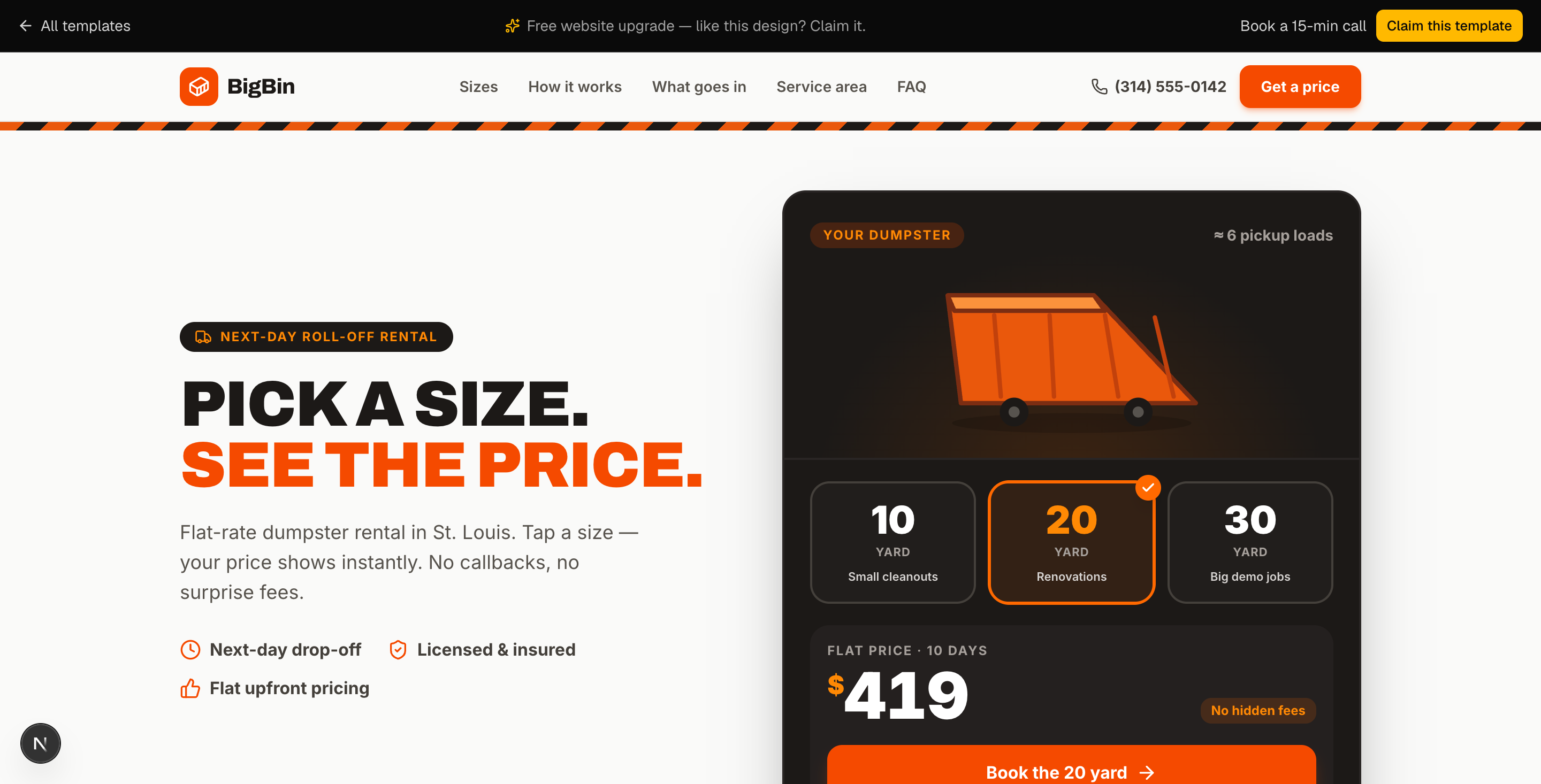 BigBin Dumpster Rental preview