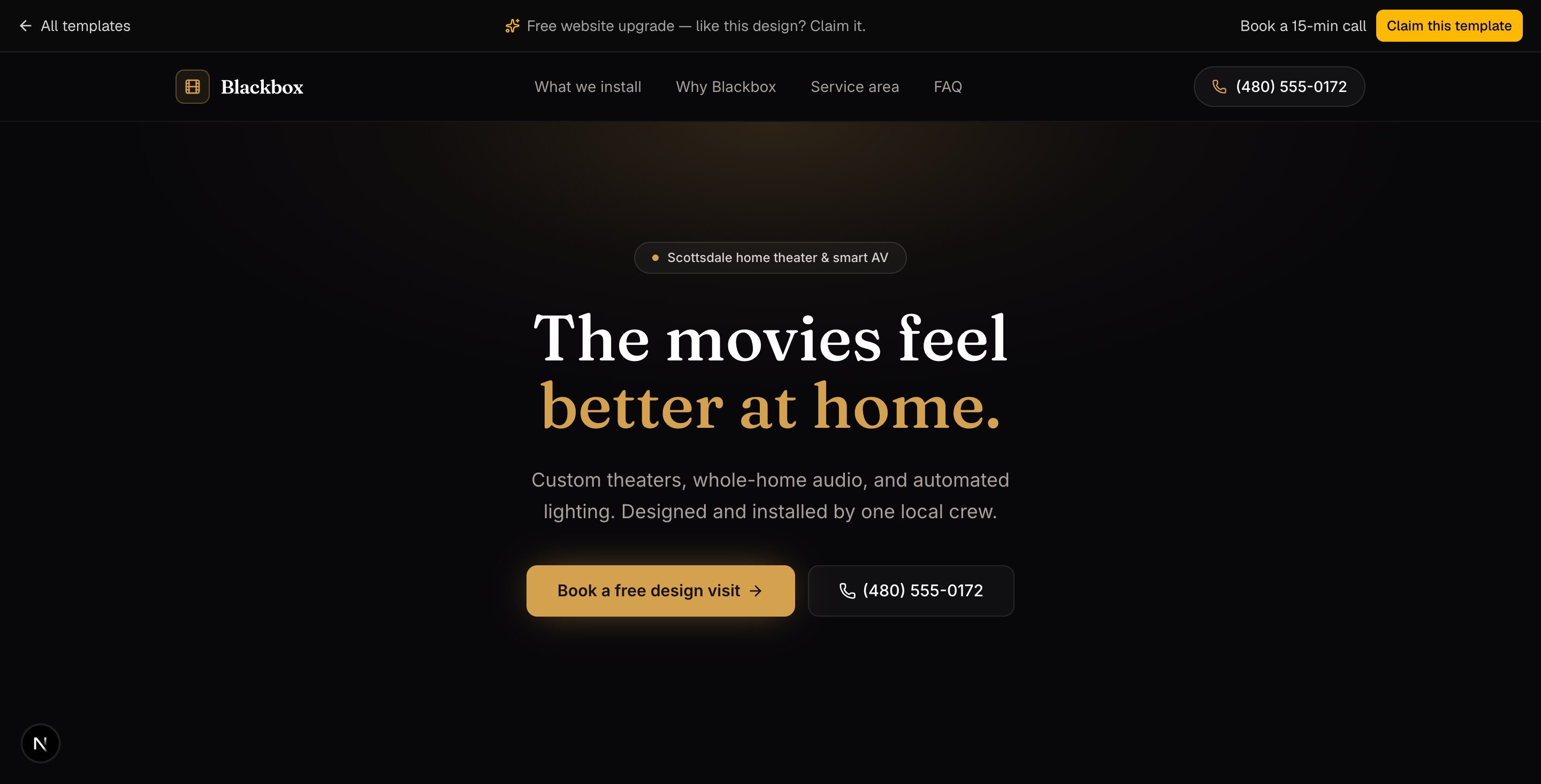 Blackbox Home Theater preview