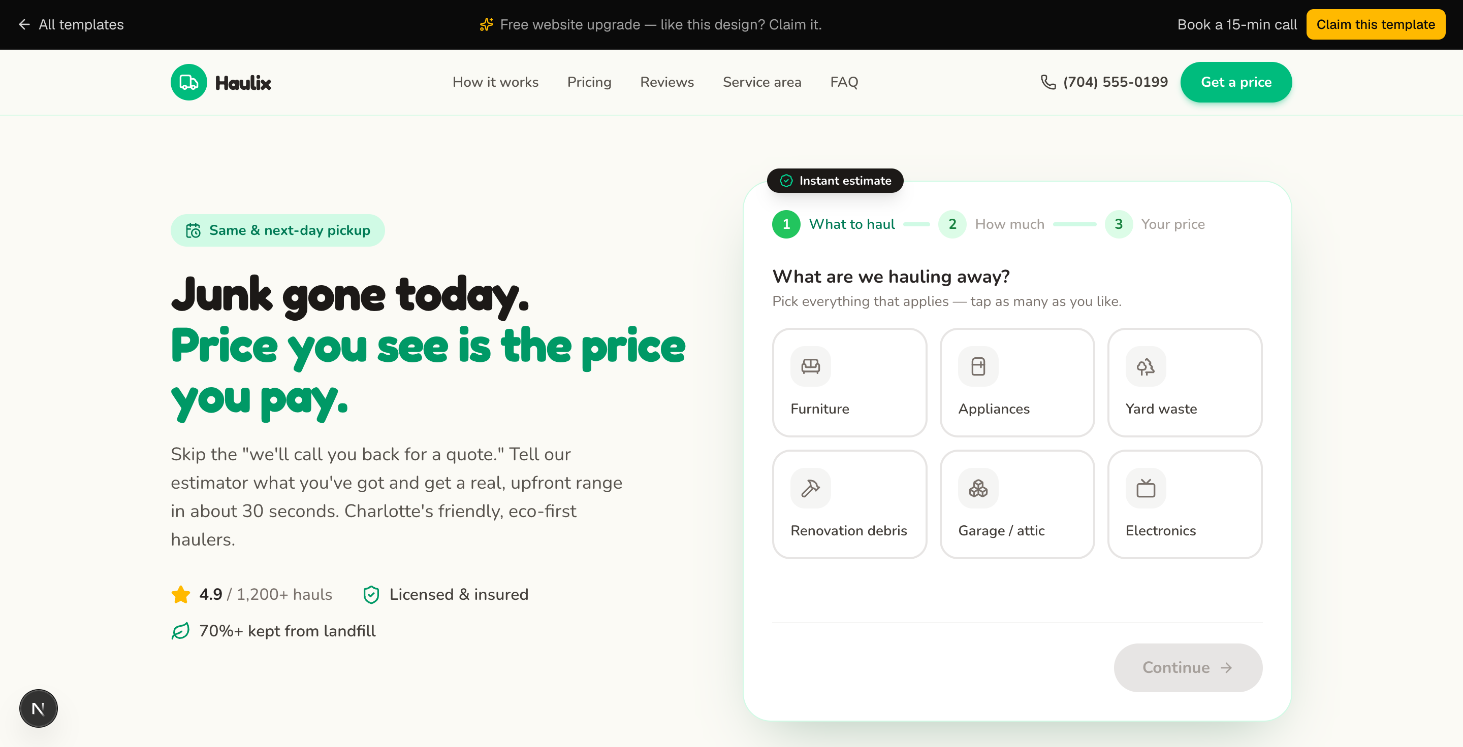 Haulix Junk Removal preview