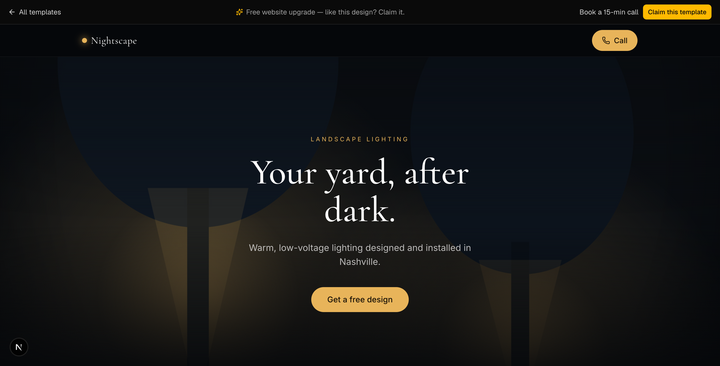 Nightscape Lighting preview