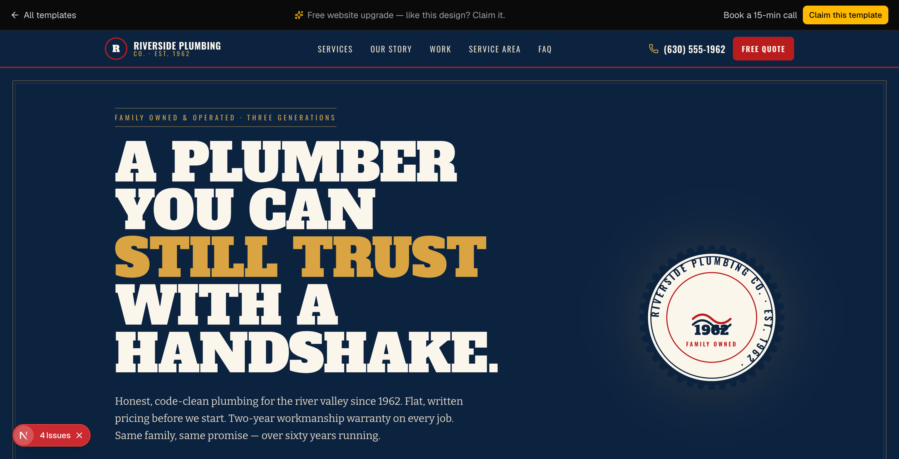 Riverside Plumbing Co. preview