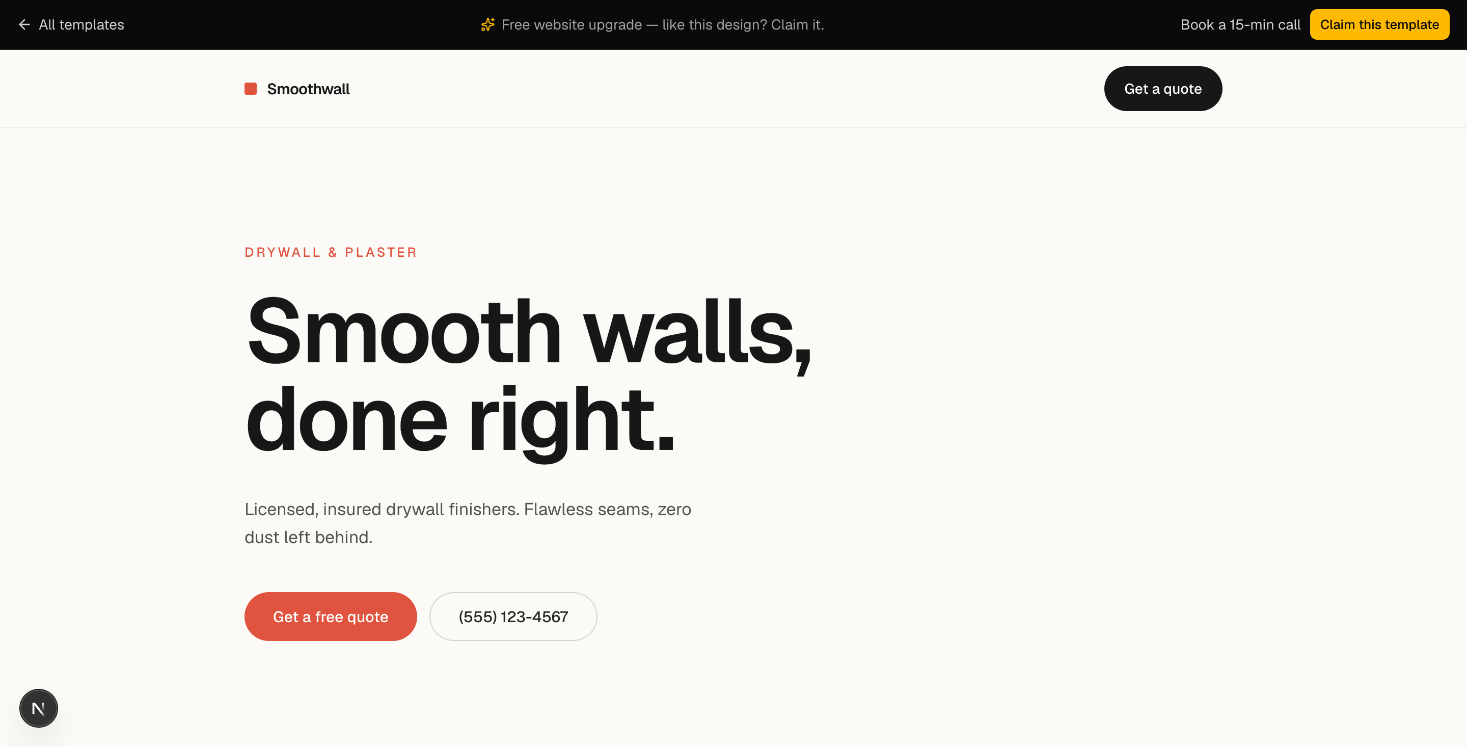 Smoothwall Drywall preview